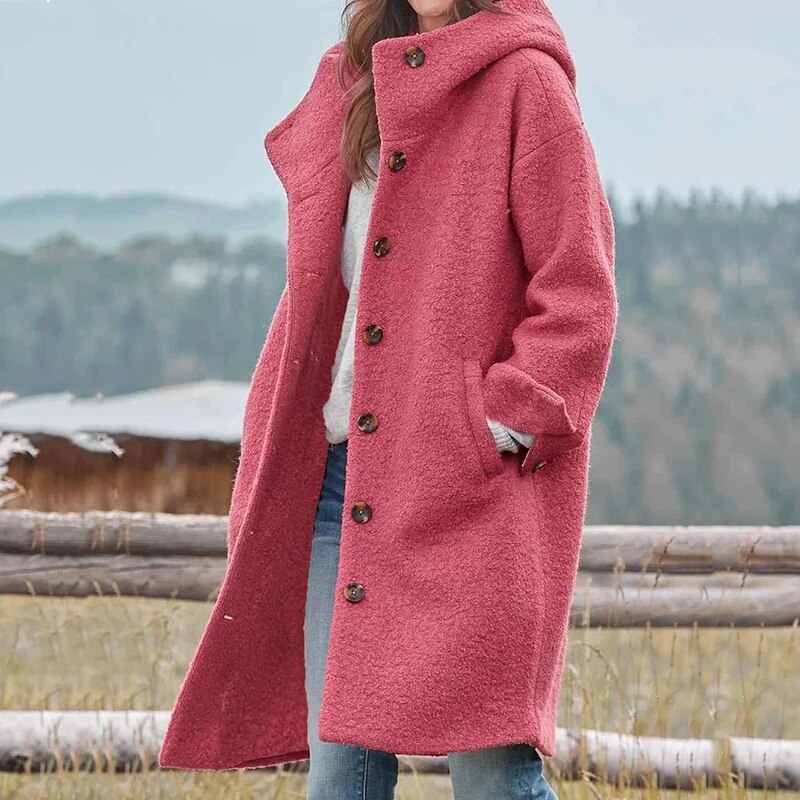 Giacca Invernale Elegante e Calda per Donna, Design alla Moda, Comfort e Versatilità, Taglie S-XL 4