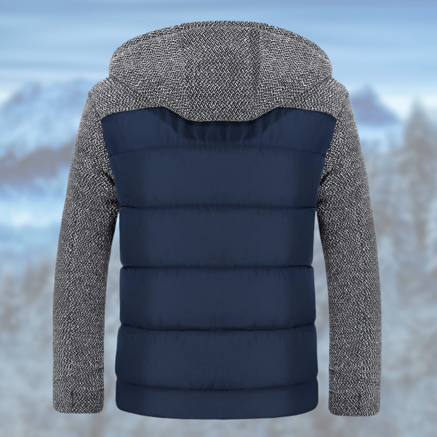Giacca Invernale Uomo Elegante Comfort Materiale Alta Qualità 1