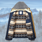 Giacca Invernale Uomo Elegante Comfort Materiale Alta Qualità 3