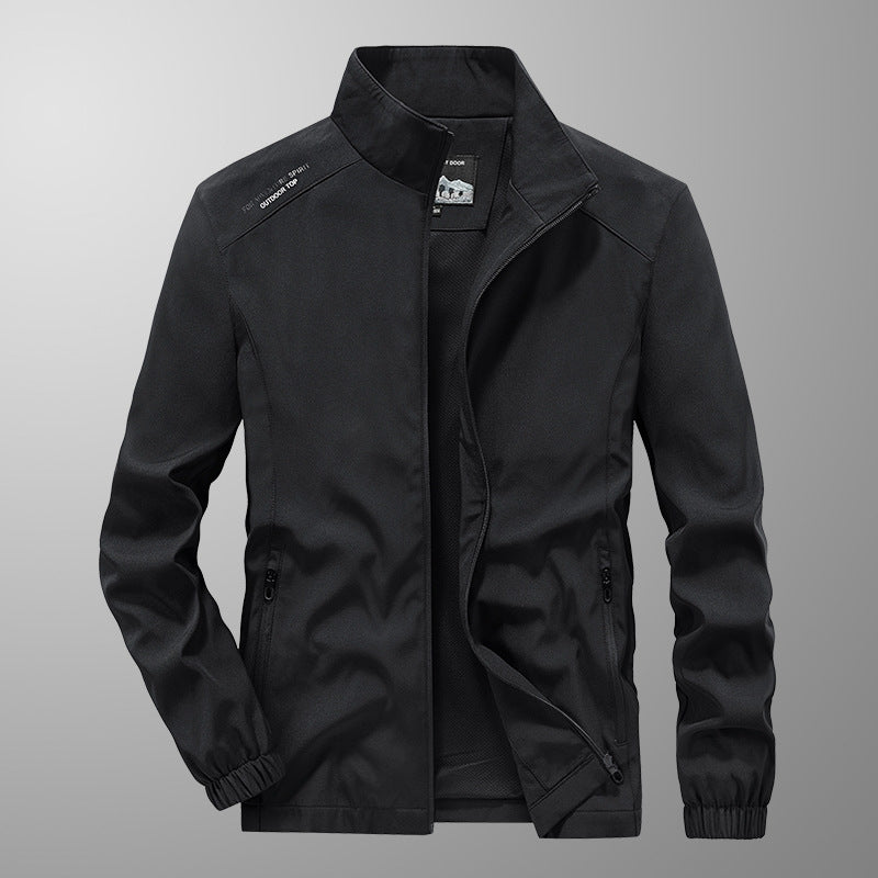 Giacca da Uomo Ampia Comfort Misto Cotone 1