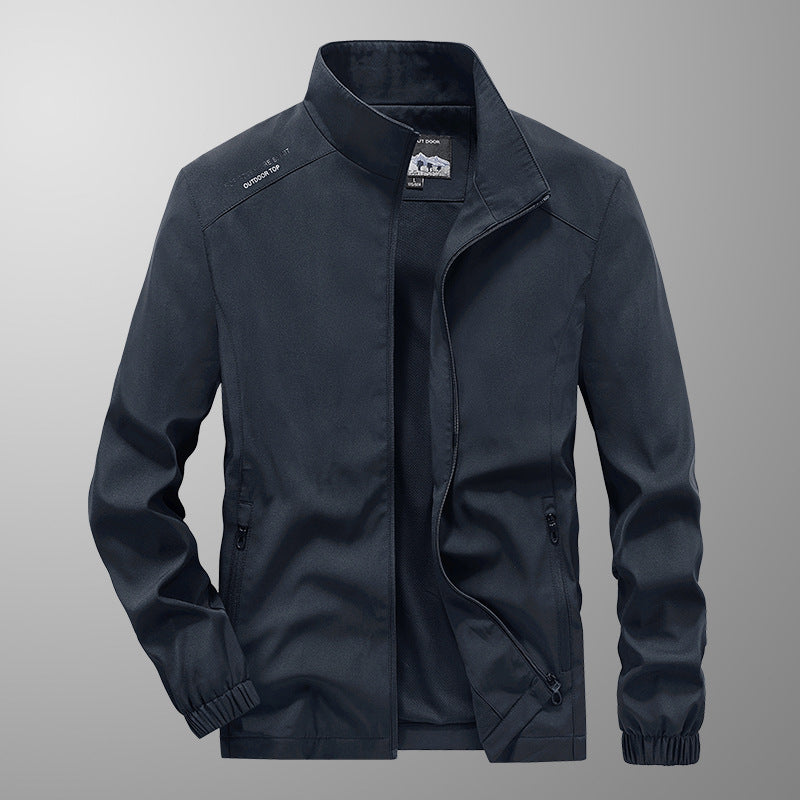 Giacca da Uomo Ampia Comfort Misto Cotone 2