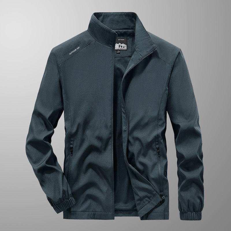 Giacca da Uomo Ampia Comfort Misto Cotone 4