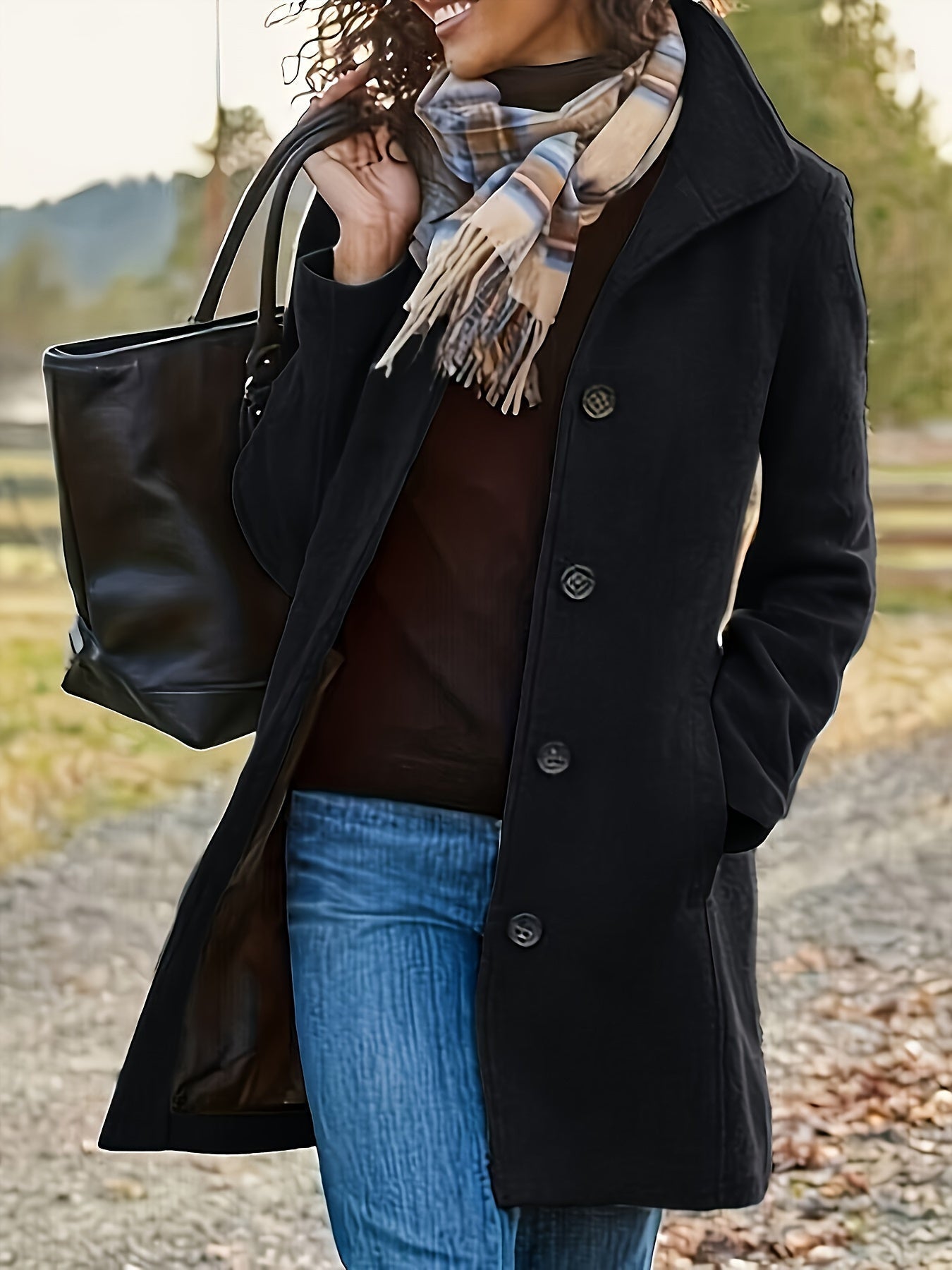 Giacca in Pile Donna Calda e Elegante per Autunno Inverno 0