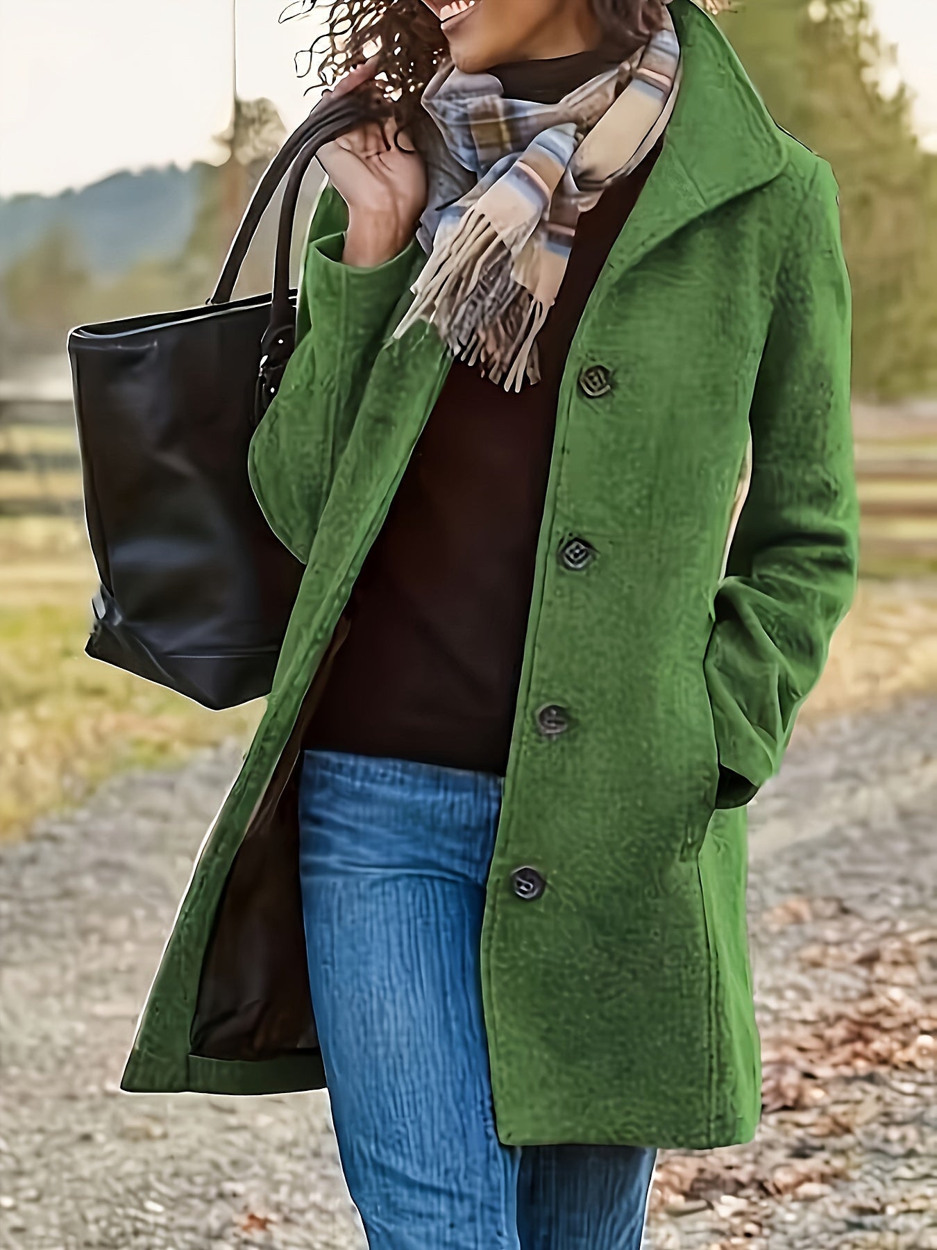 Giacca in Pile Donna Calda e Elegante per Autunno Inverno 4