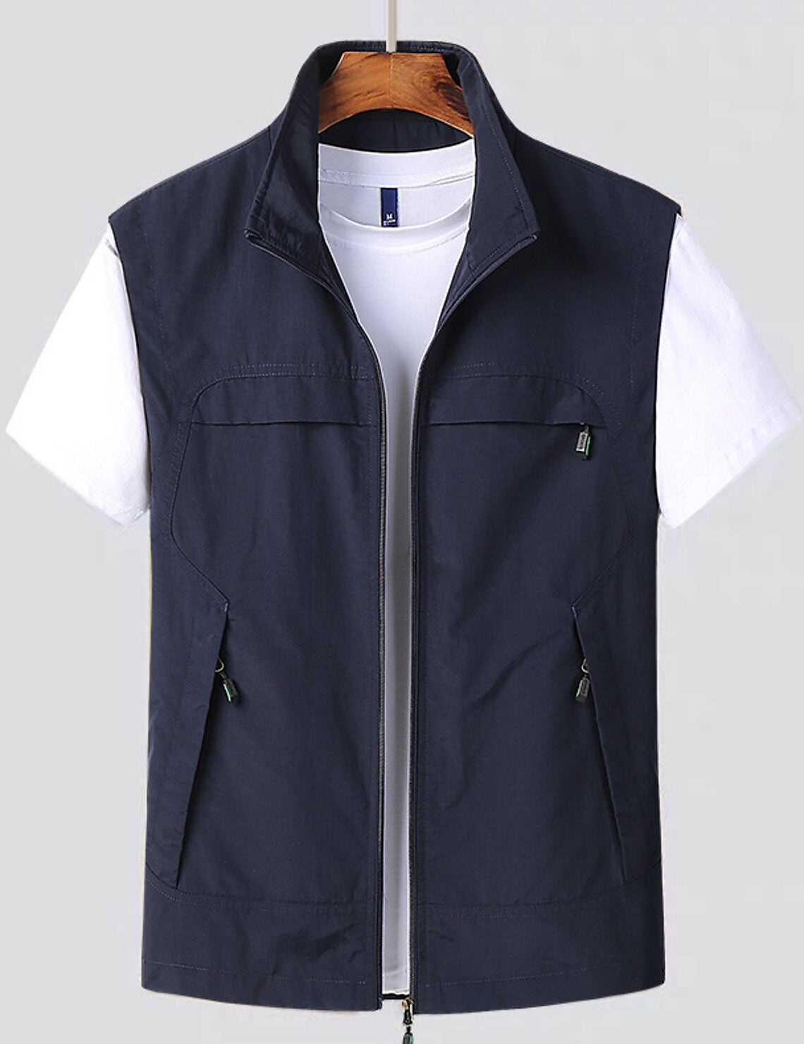 Gilet Uomo Casual Traspirante e Asciugatura Rapida per Stile Sportivo e Quotidiano 0