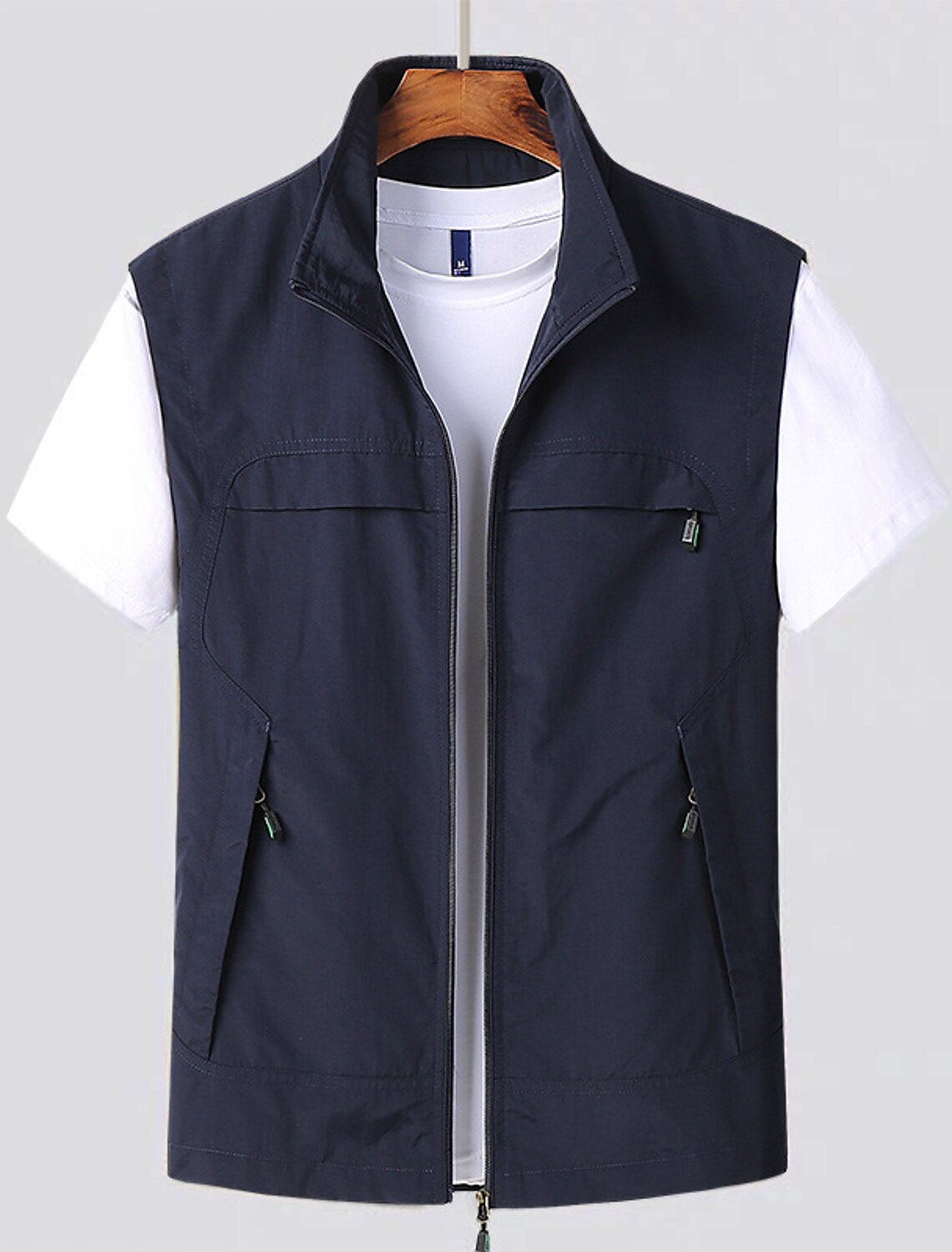Gilet Uomo Casual Traspirante e Asciugatura Rapida per Stile Sportivo e Quotidiano 0