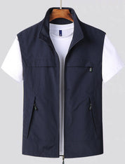 Gilet Uomo Casual Traspirante e Asciugatura Rapida per Stile Sportivo e Quotidiano 0