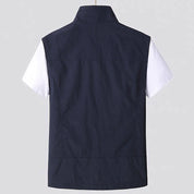 Gilet Uomo Casual Traspirante e Asciugatura Rapida per Stile Sportivo e Quotidiano 1