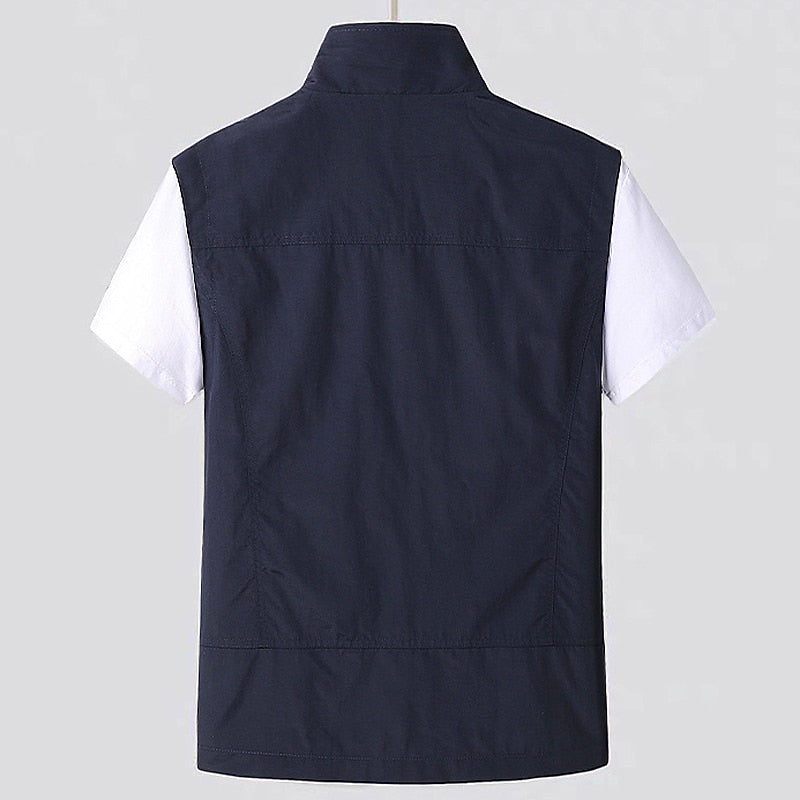 Gilet Uomo Casual Traspirante e Asciugatura Rapida per Stile Sportivo e Quotidiano 1