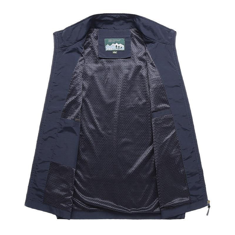 Gilet Uomo Casual Traspirante e Asciugatura Rapida per Stile Sportivo e Quotidiano 2