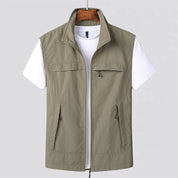 Gilet Uomo Casual Traspirante e Asciugatura Rapida per Stile Sportivo e Quotidiano 5