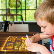 GlowCraft | Tavolo da disegno LED per bambini, per un divertimento creativo e istruttivo durante le vacanze 1