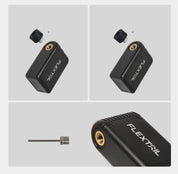 Gonfiatore portatile per pneumatici di biciclette elettriche - Pompa intelligente da 100 PSI compatibile con valvole Presta e Schrader per ciclismo all'aperto e gonfiaggio in movimento 3