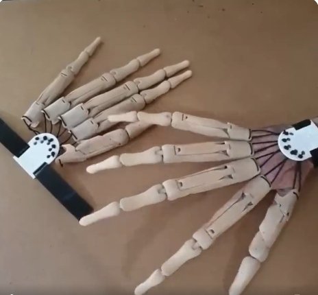 Guanti con dita - Dita articolate per Halloween, adatte a tutte le misure di dita 6
