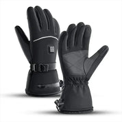 Guanti da moto riscaldati: abbigliamento invernale impermeabile con batteria ricaricabile, funzione touchscreen e protezione termica superiore 0