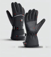 Guanti da moto riscaldati: abbigliamento invernale impermeabile con batteria ricaricabile, funzione touchscreen e protezione termica superiore 1