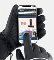 Guanti da moto riscaldati: abbigliamento invernale impermeabile con batteria ricaricabile, funzione touchscreen e protezione termica superiore 4
