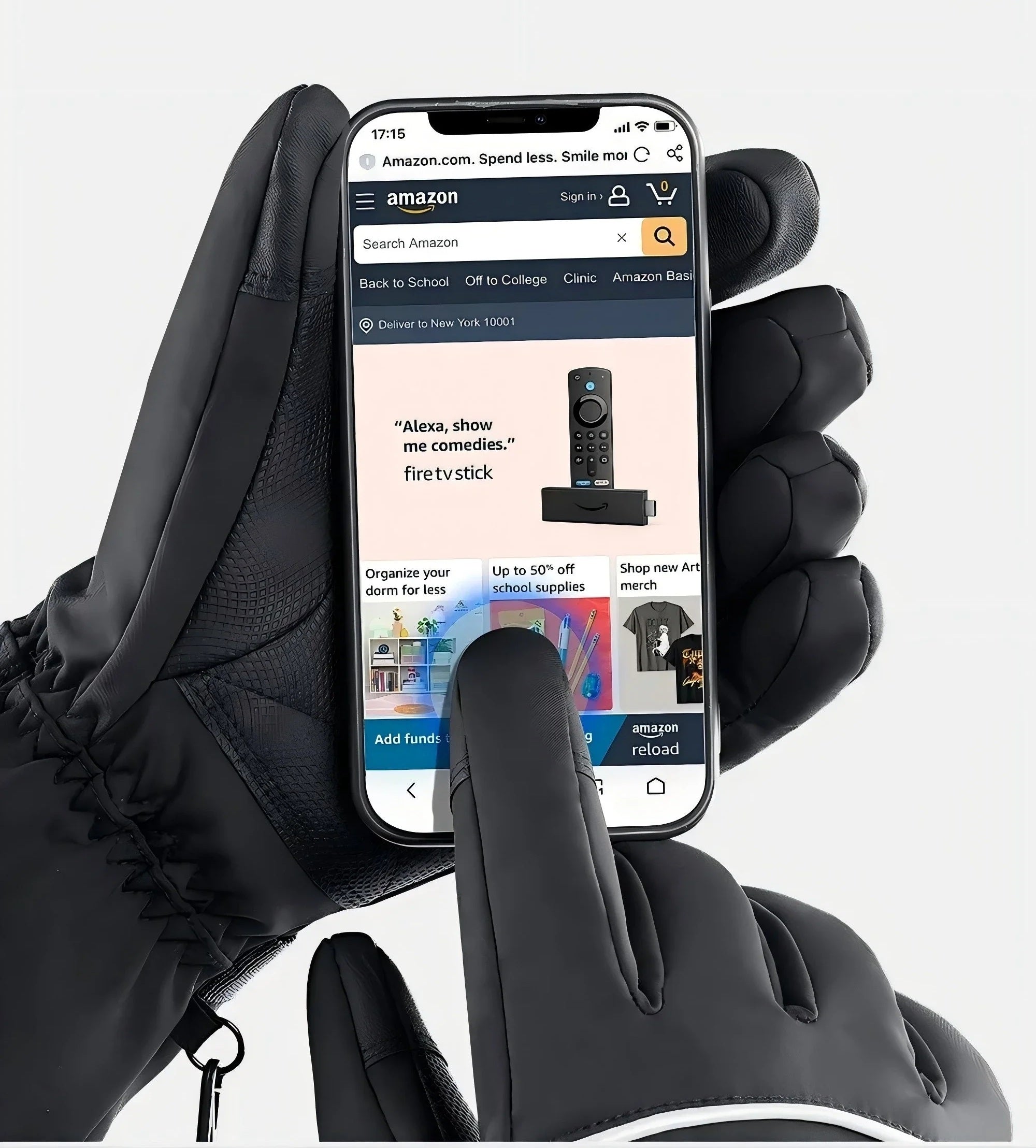 Guanti da moto riscaldati: abbigliamento invernale impermeabile con batteria ricaricabile, funzione touchscreen e protezione termica superiore 4