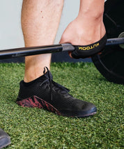Guanti da sollevamento pesi per lo sport e il fitness: guanti da allenamento imbottiti e resistenti per una presa sicura durante l'allenamento, il sollevamento pesi in palestra e l'allenamento incrociato. 3
