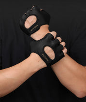 Guanti da sollevamento pesi per lo sport e il fitness: guanti da allenamento imbottiti e resistenti per una presa sicura durante l'allenamento, il sollevamento pesi in palestra e l'allenamento incrociato. 5
