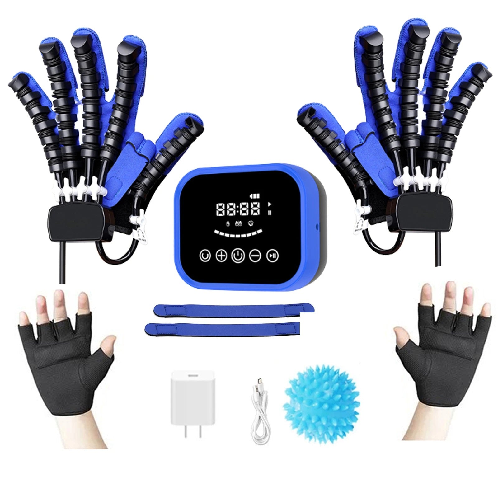 Guanto robotico riabilitativo: dispositivo per massaggio di mani e dita per il recupero da ictus e terapia dell'emiplegia 4