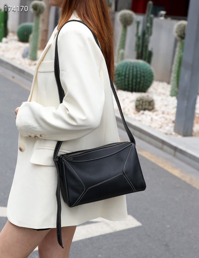 Isabella | Sac à bandoulière classique en cuir