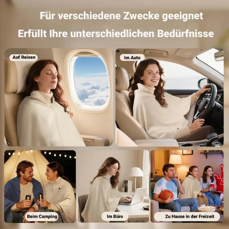 Heizdecke mit 3 Stufen | Wärmedecke elektrisch | HeatDecke 1