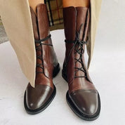 Herbstliche Vintage Damen Stiefeletten – Marvella 0