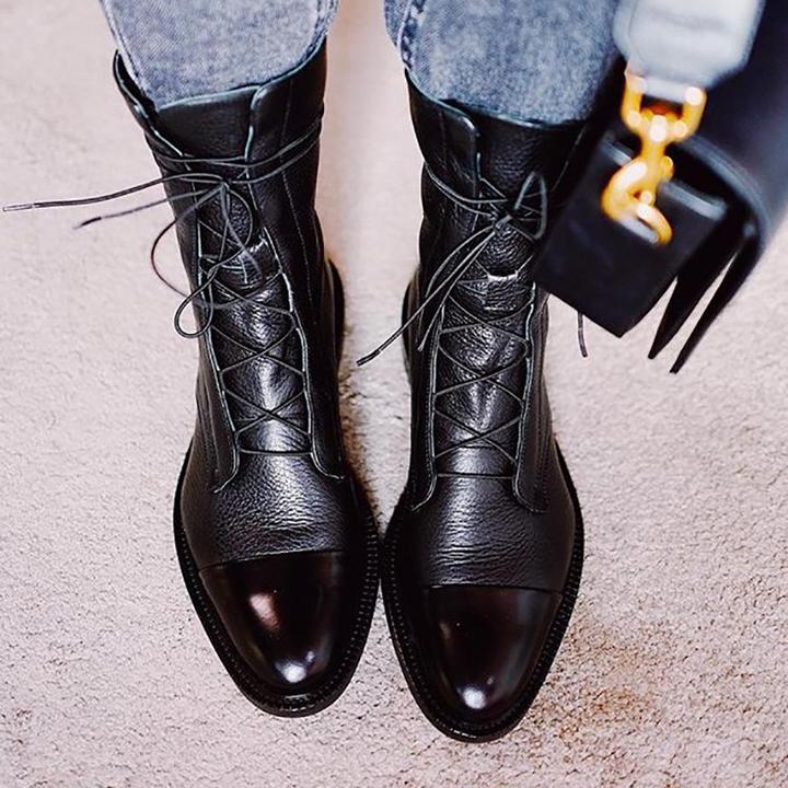 Herbstliche Vintage Damen Stiefeletten – Marvella 5