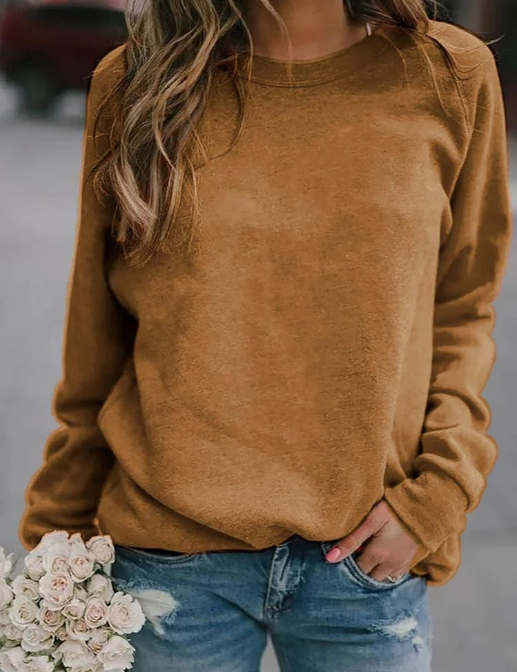 Hildegard | Raglan-Sweatshirt mit Rundhalsausschnitt 2