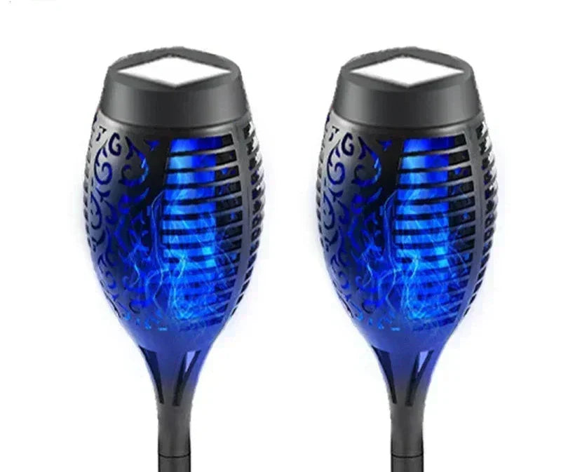 HolidayGlow – Luci da giardino ad energia solare per decorazioni natalizie all'aperto 13