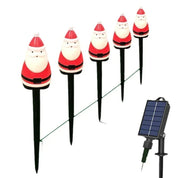 HolidayGlow – Luci da giardino ad energia solare per decorazioni natalizie all'aperto 7