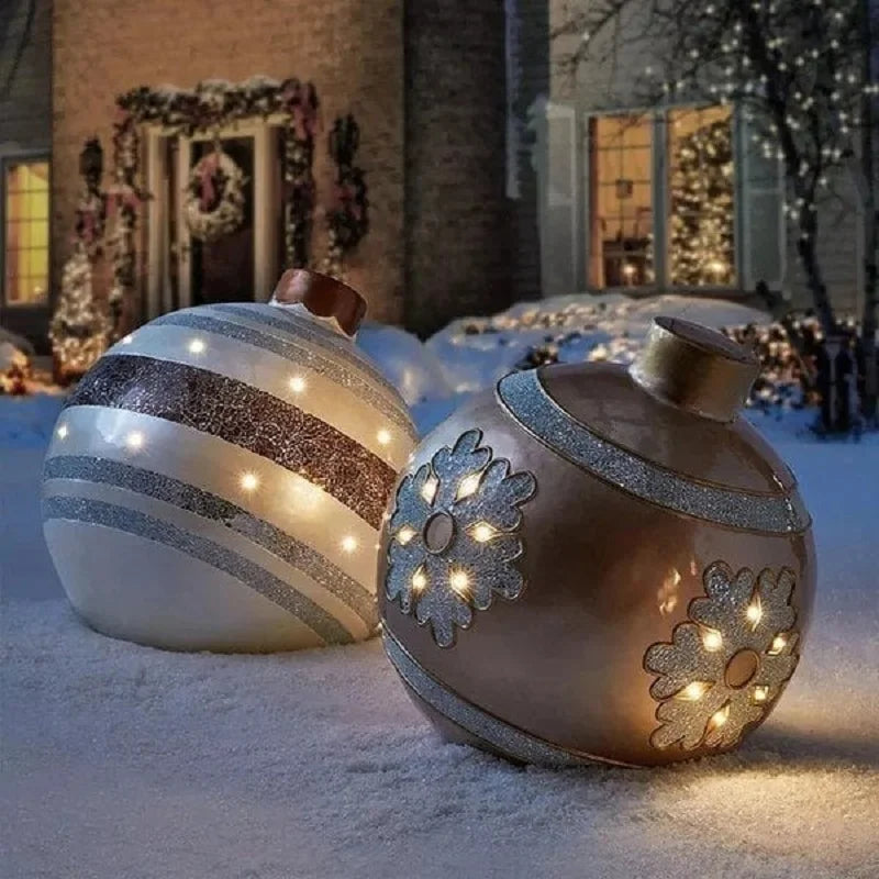 HolidaySphere | Palla decorativa natalizia a LED per feste in giardino 1