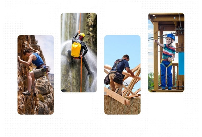 Imbracatura da arrampicata Professional Gear – Cintura di sicurezza a mezzo busto per arrampicata su roccia, discesa in corda doppia e sport avventurosi all'aria aperta in sicurezza 1