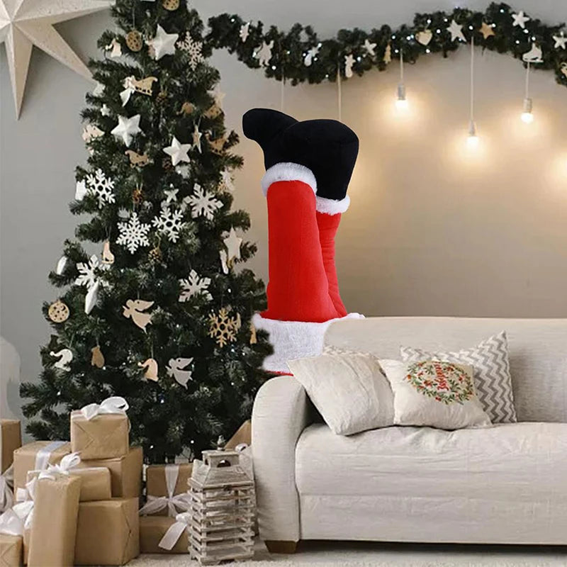 JollyLegs | Decorazione morbida in peluche per albero di Natale 1