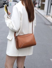 Isabella | Sac à bandoulière classique en cuir