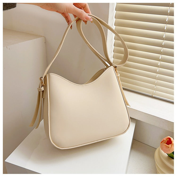 Bolso bandolera minimalista para mujer en elegante piel vegetal