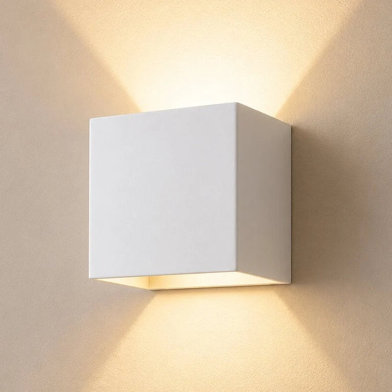 Kabellose Wandleuchte | Würfel-Wandlampe | Sensor & Up-Down-Licht | GlowCube 4