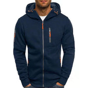 Kapuzenpullover Herren | Full-Zip & Zipp-Details 5