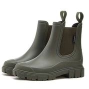 Katharina | Damen Wasserdichte Slip-On Chelsea Stiefel mit Blockabsatz 4