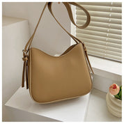 Bolso bandolera minimalista para mujer en elegante piel vegetal