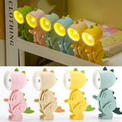 Lampada da Scrivania Dino Glow LED Portatile con Design Giocoso e Luce Soffusa 5