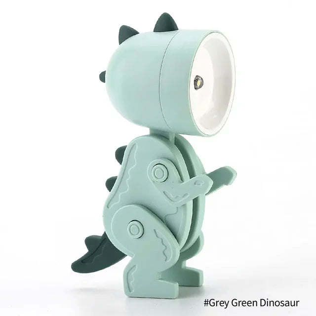 Lampada da Scrivania Dino Glow LED Portatile con Design Giocoso e Luce Soffusa 6