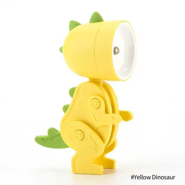 Lampada da Scrivania Dino Glow LED Portatile con Design Giocoso e Luce Soffusa 8