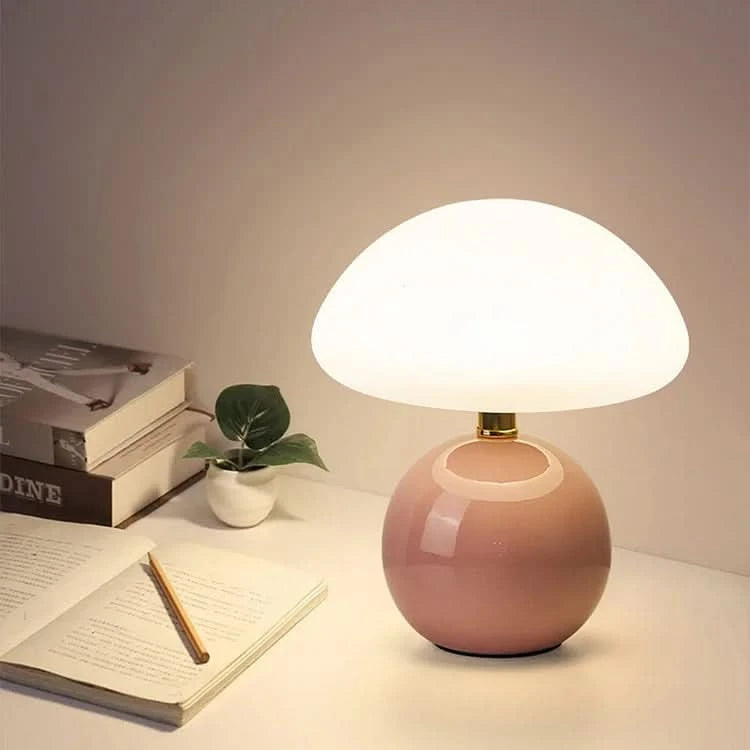 Lampada da tavolo a LED in ceramica Blush Cloud 10