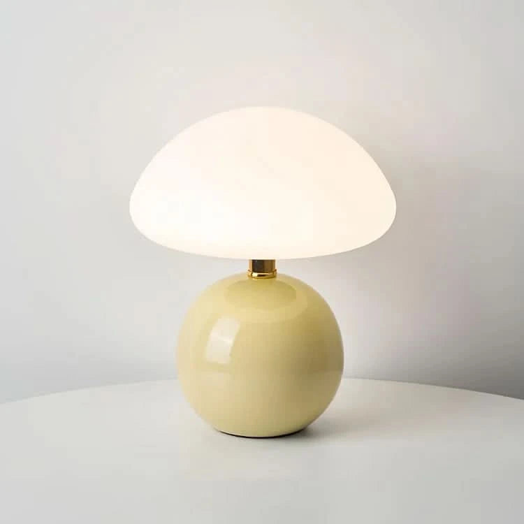 Lampada da tavolo a LED in ceramica Blush Cloud 6
