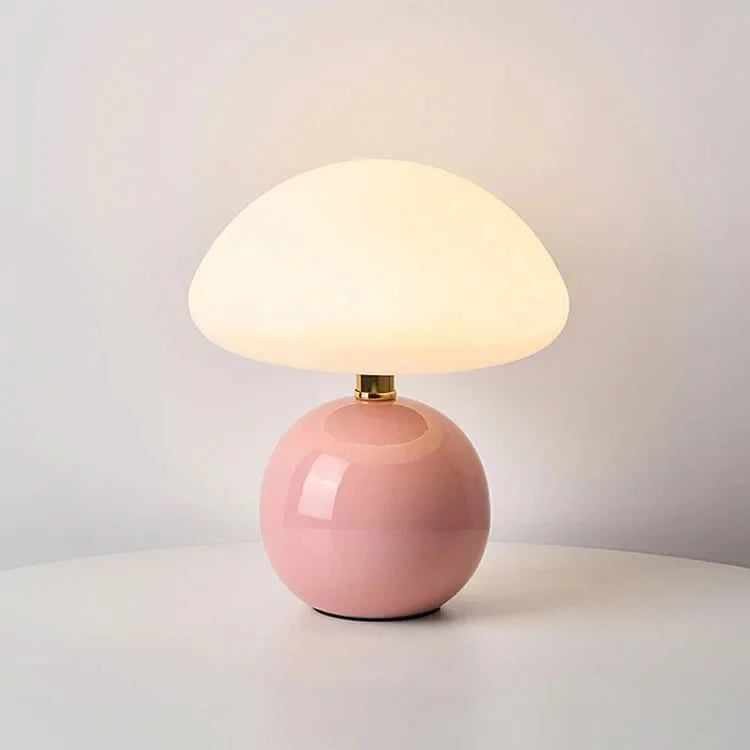 Lampada da tavolo a LED in ceramica Blush Cloud 7