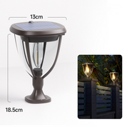 Lampada solare da parete per esterni con sensore di movimento: resistente alle intemperie, a risparmio energetico, bianco caldo, facile montaggio a parete, protezione IP65 3