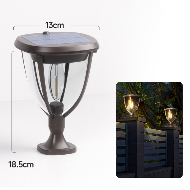 Lampada solare da parete per esterni con sensore di movimento: resistente alle intemperie, a risparmio energetico, bianco caldo, facile montaggio a parete, protezione IP65 3
