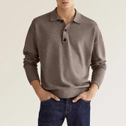 Langarm Poloshirt Herren | Klassischer Kragen & Bequem 4